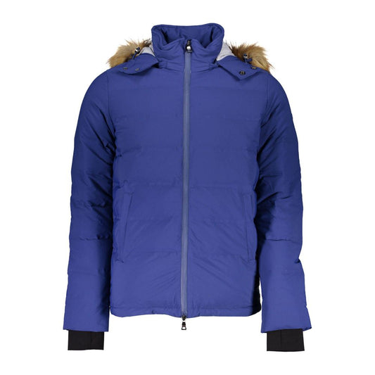 Marciano by Guess Blue Elastane Jackets & Coat
