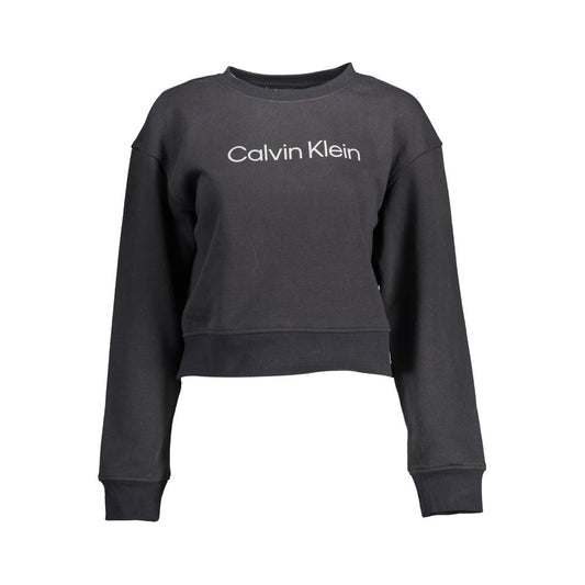 Calvin Klein Black Cotton Sweatshirt