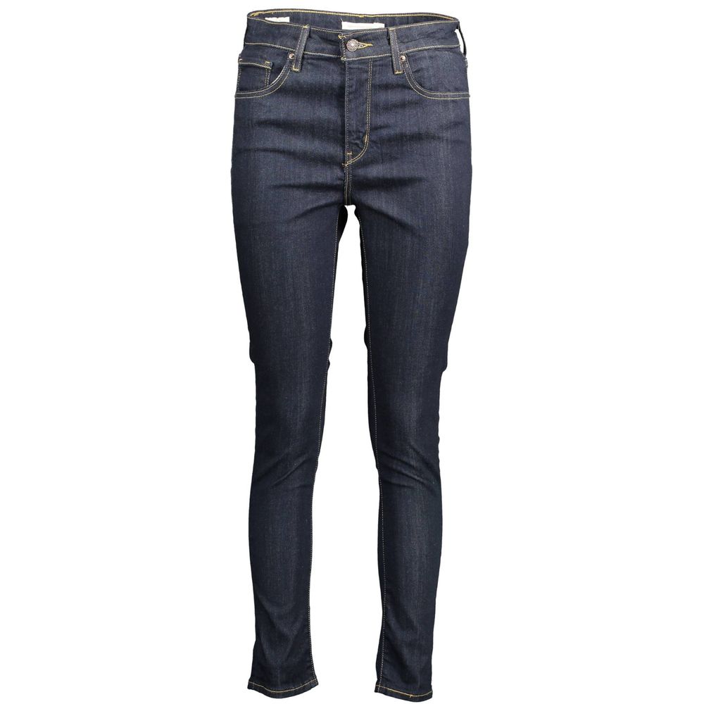 Levi's Black Cotton Jeans Denim