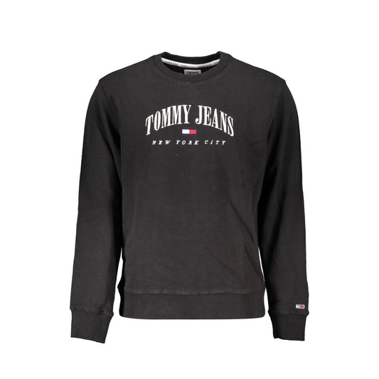 Tommy Hilfiger Black Cotton Sweatshirt