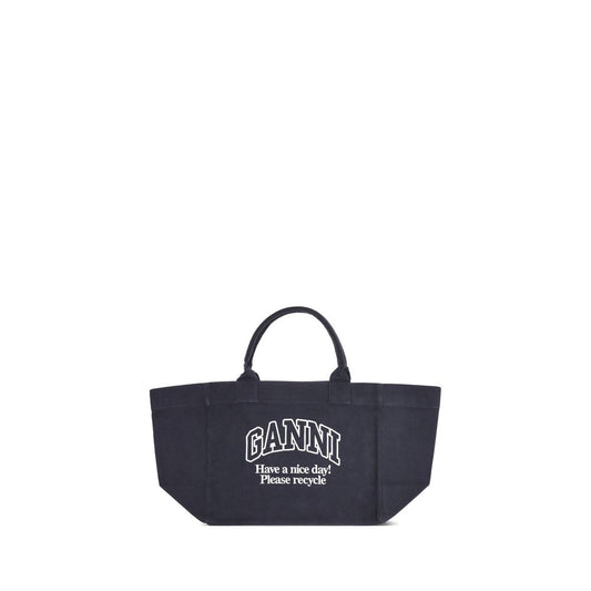 Ganni XXL canvas Tote Bag