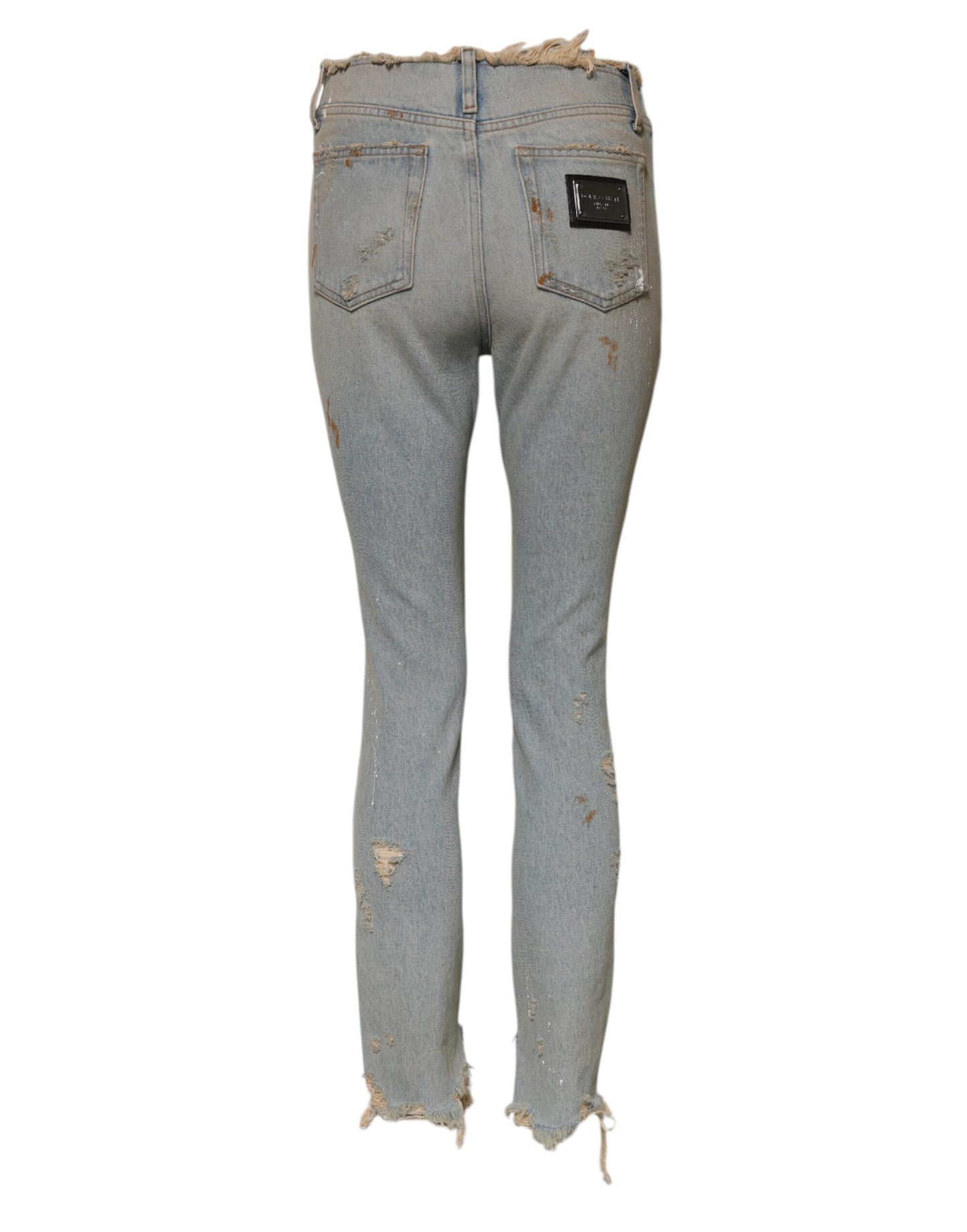 Dolce & Gabbana Light Blue High Waist Skinny Denim Jeans