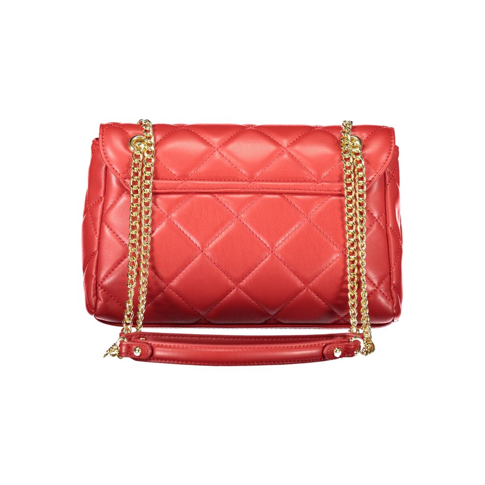 Mario Valentino Red Polyethylene Handbag