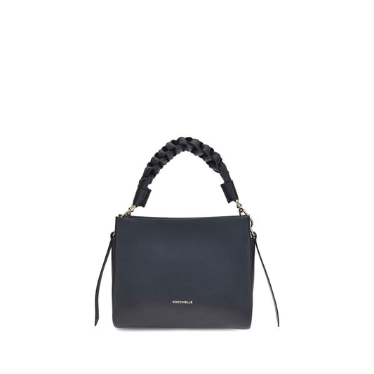 Coccinelle Black Calf Leather Bos Taurus Shoulder Bag