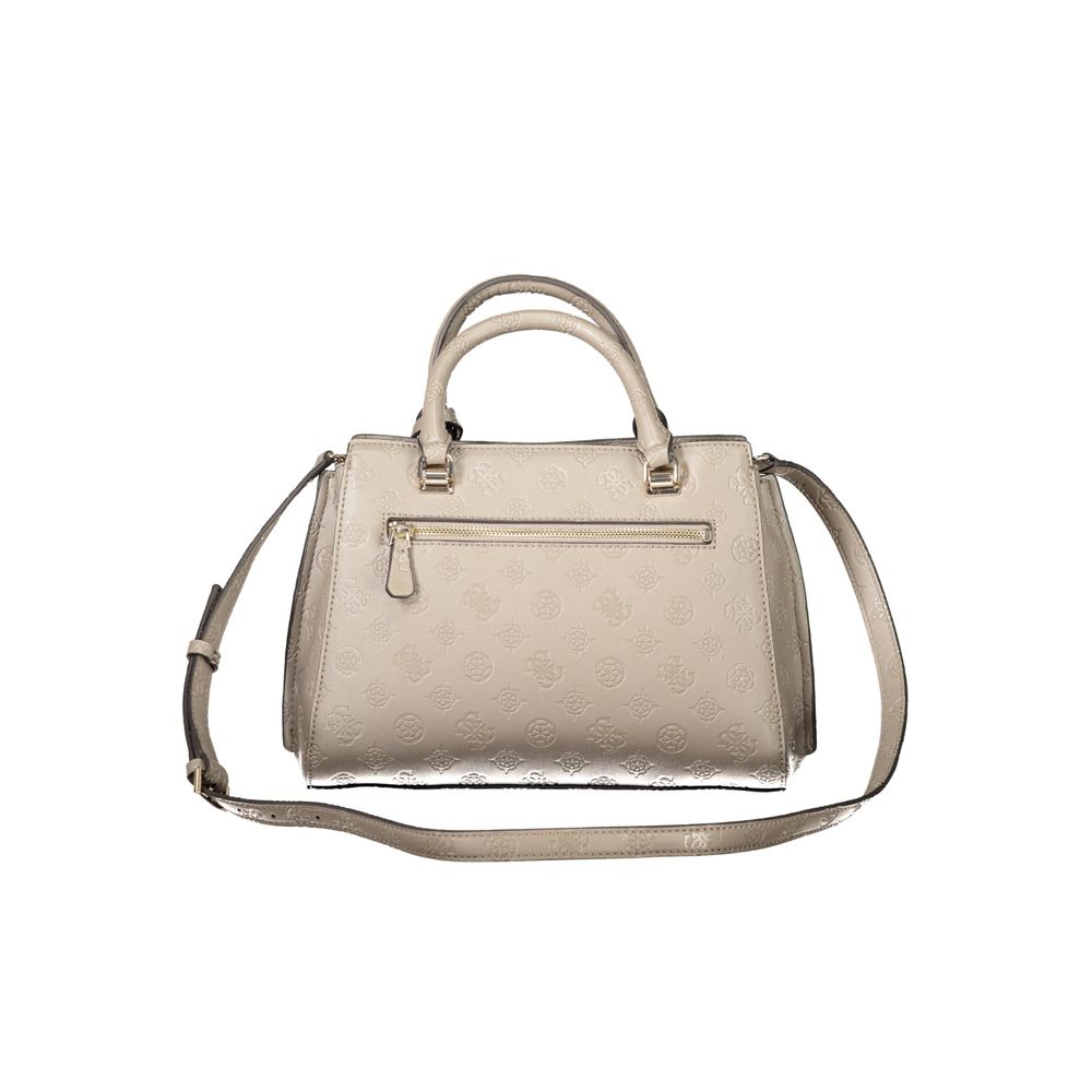 Guess Jeans Beige Polyethylene Handbag