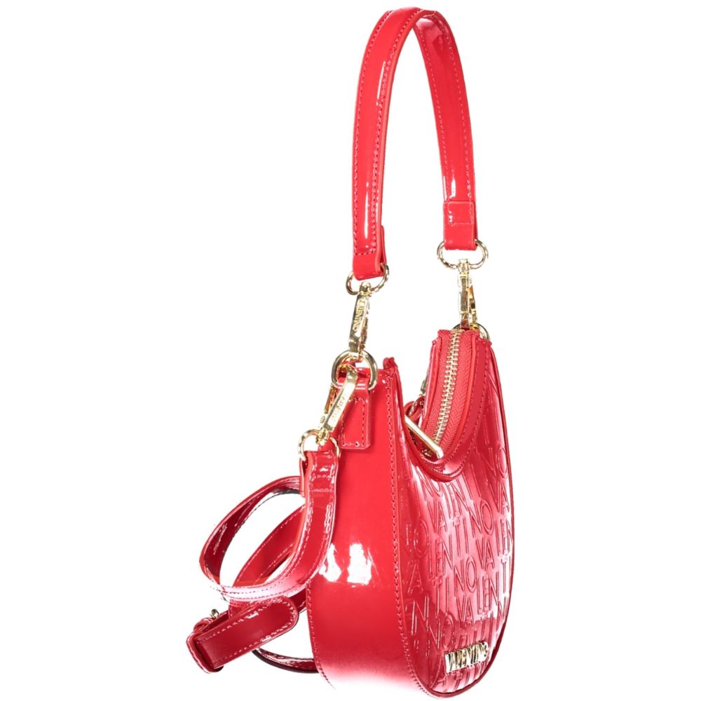 Mario Valentino Red Polyethylene Handbag