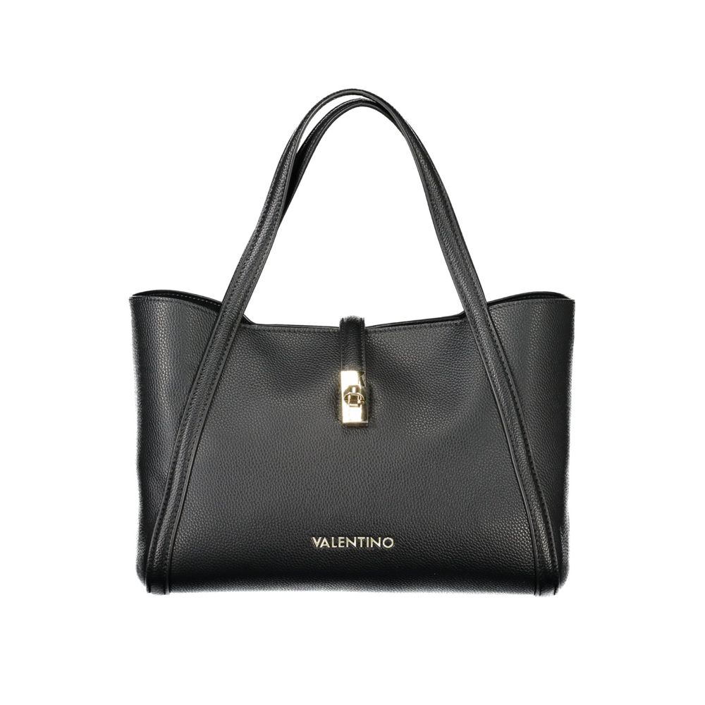 Mario Valentino Black Polyethylene Handbag