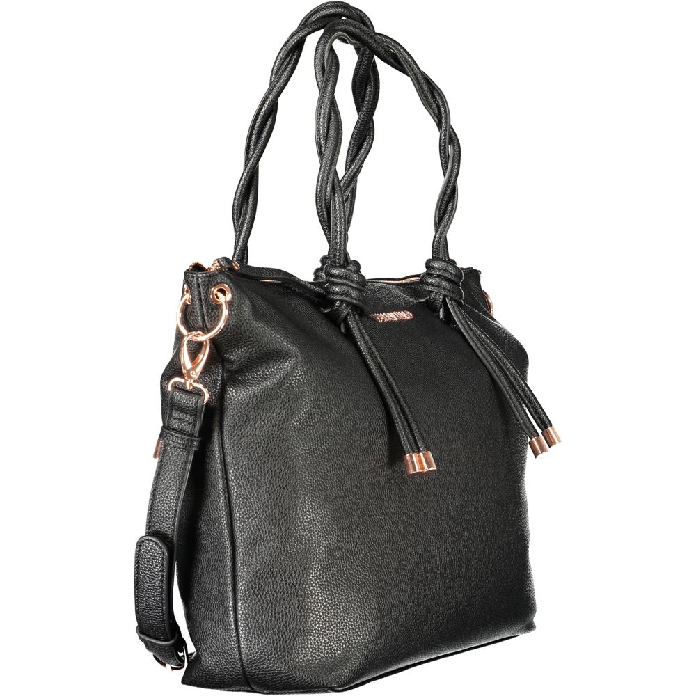 Mario Valentino Black Polyethylene Handbag