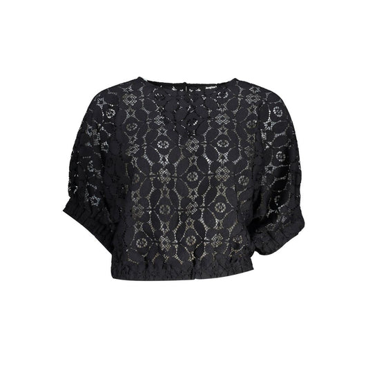 Desigual Black Polyester T-Shirt