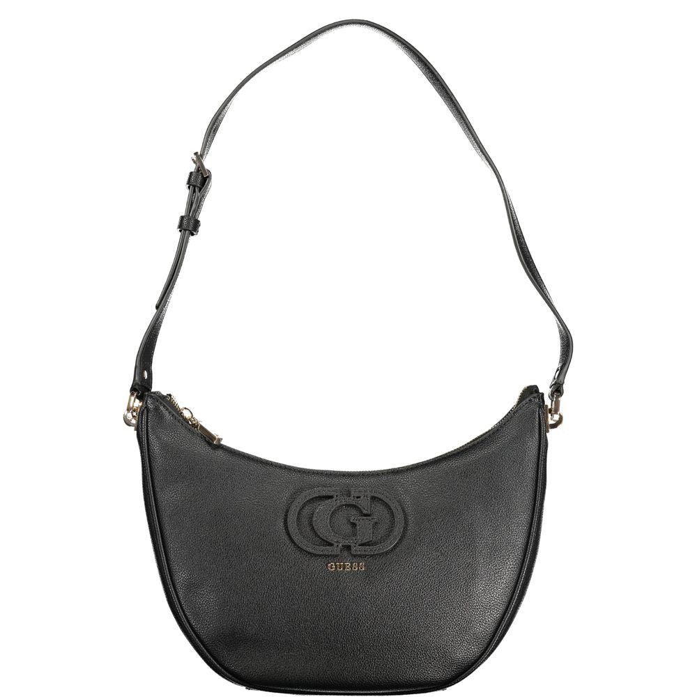Guess Jeans Black Polyethylene Handbag