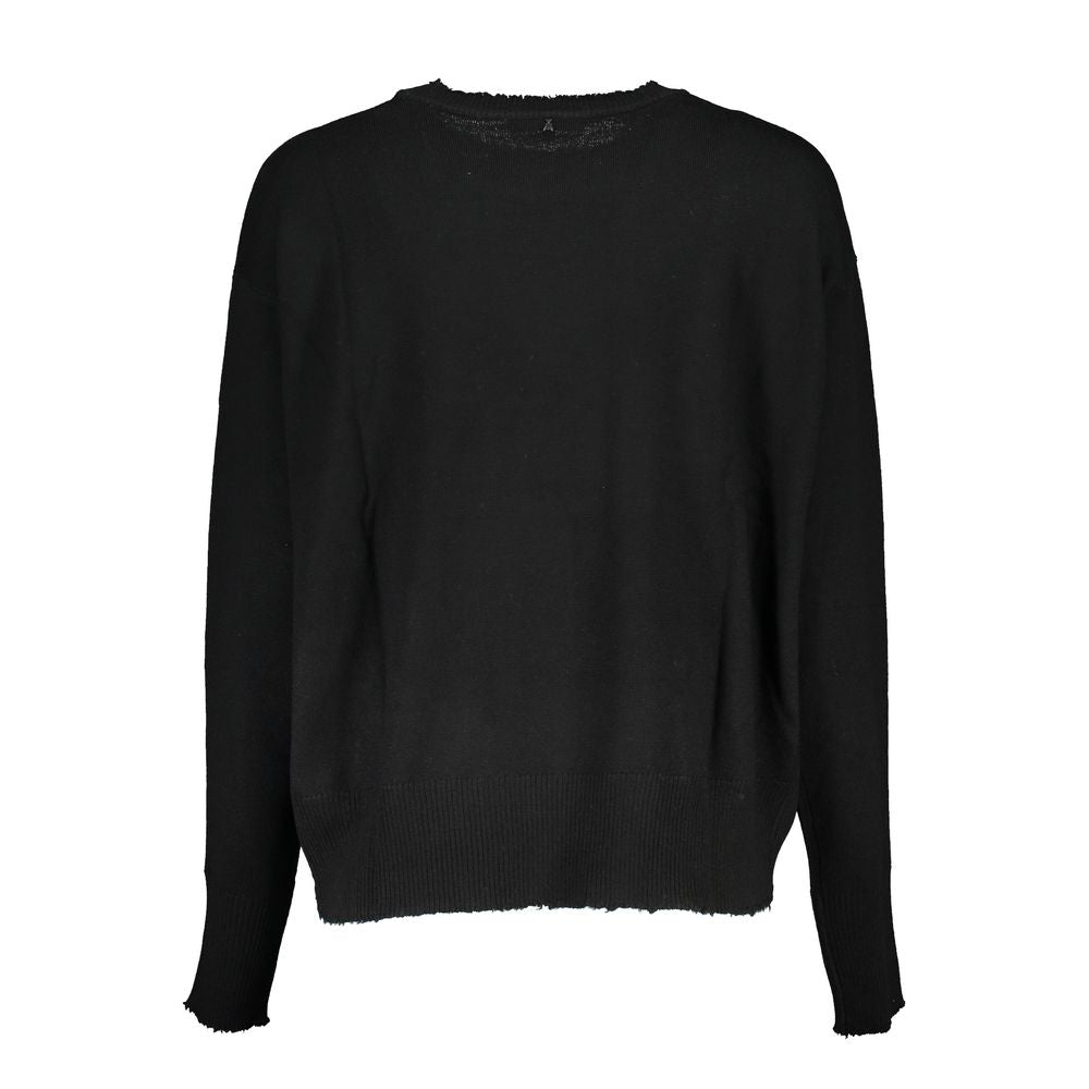 Patrizia Pepe Black Fabric Sweater