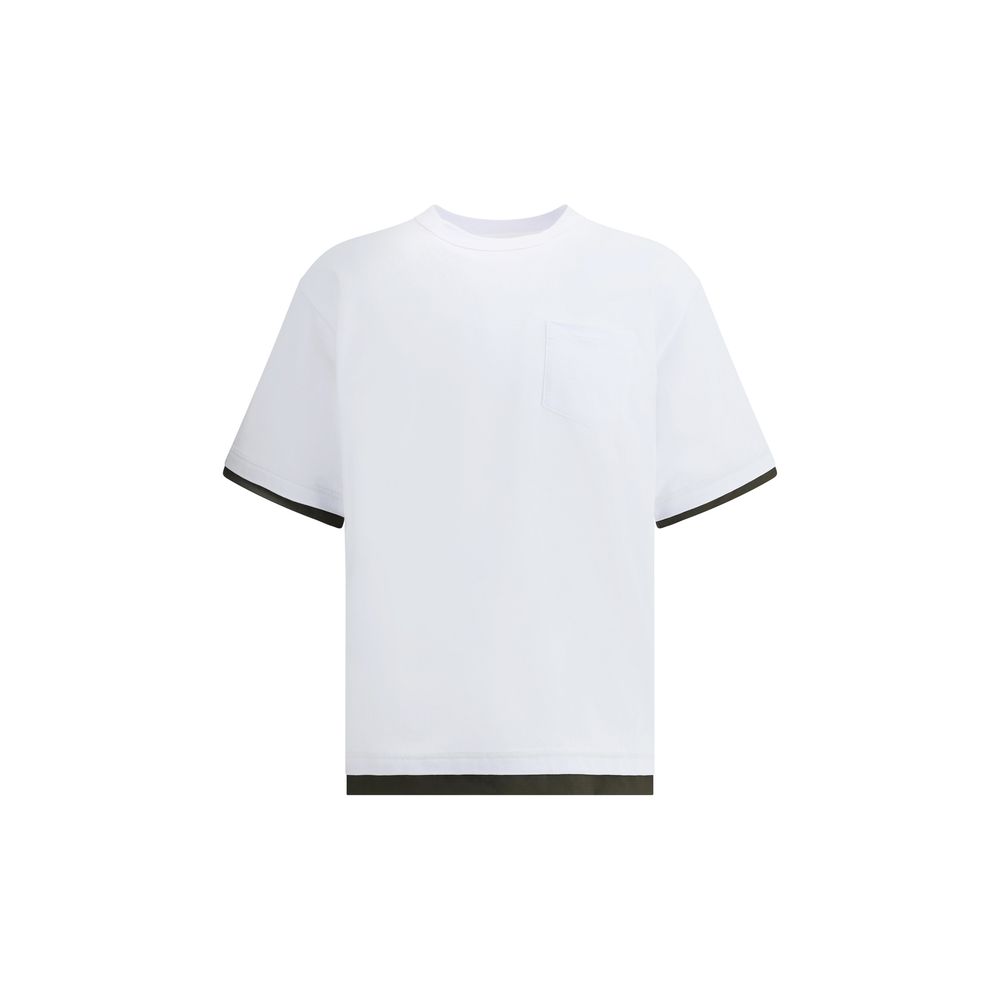 Sacai White Cotton Sportswear