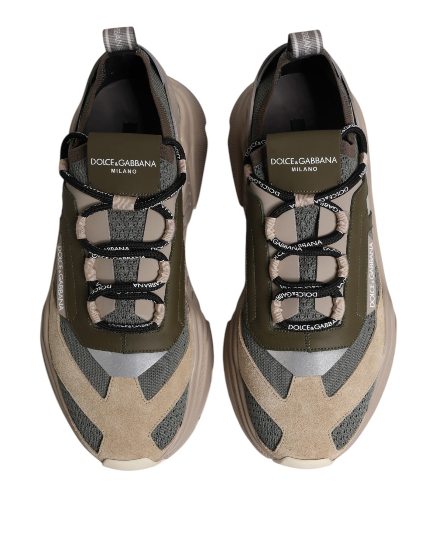 Dolce & Gabbana Multicolor Daymaster Low Top Sneakers Shoes