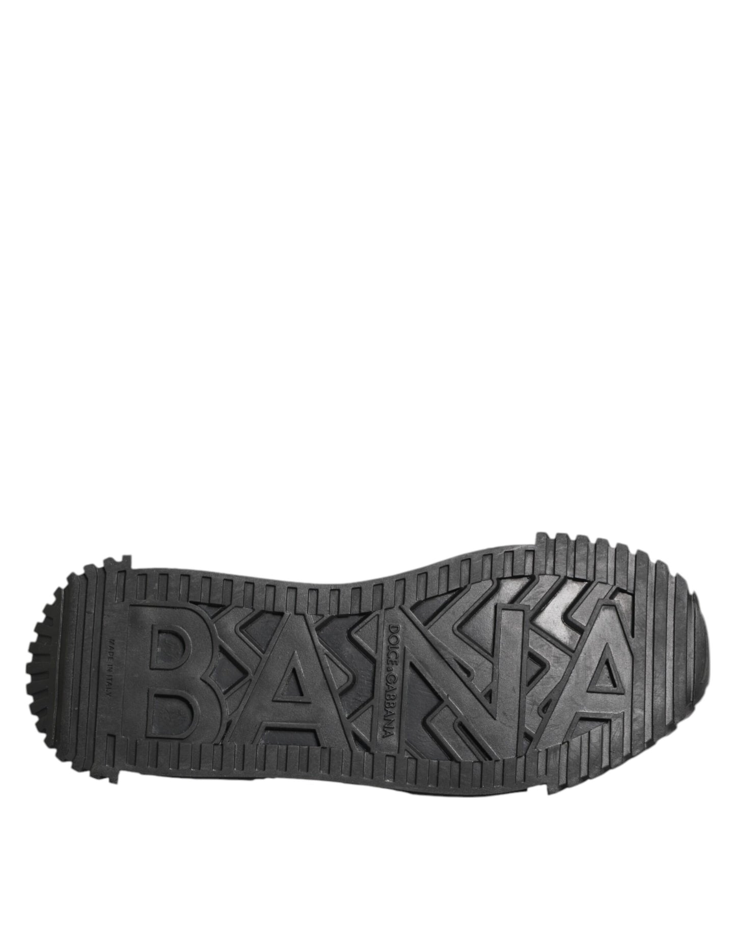 Dolce & Gabbana Black White NS1 Lace Up Low Top Sneakers Shoes