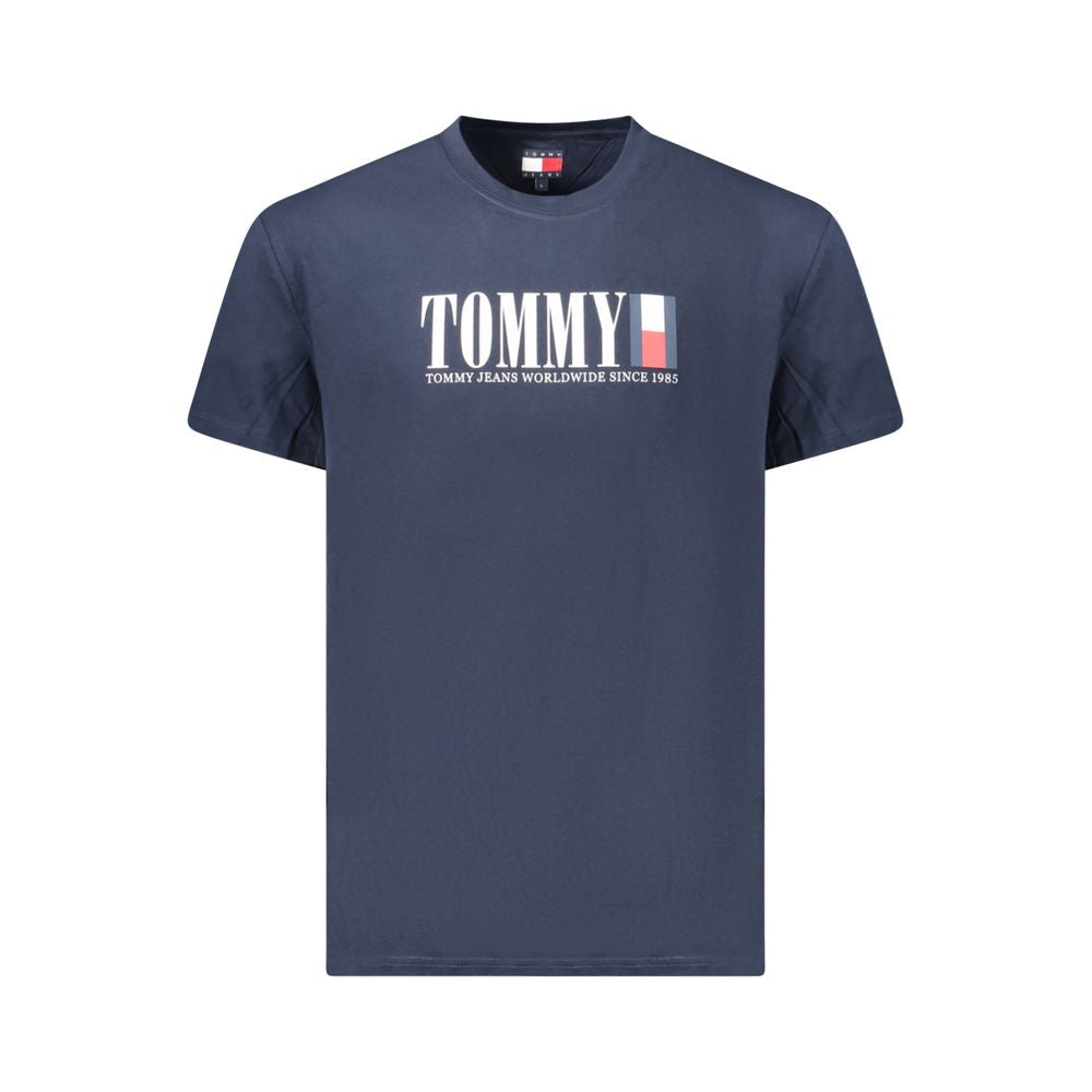 Tommy Hilfiger Blue Cotton T-Shirt