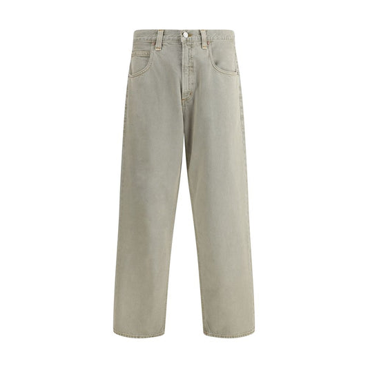 Agolde Gray Cotton Jeans Denim