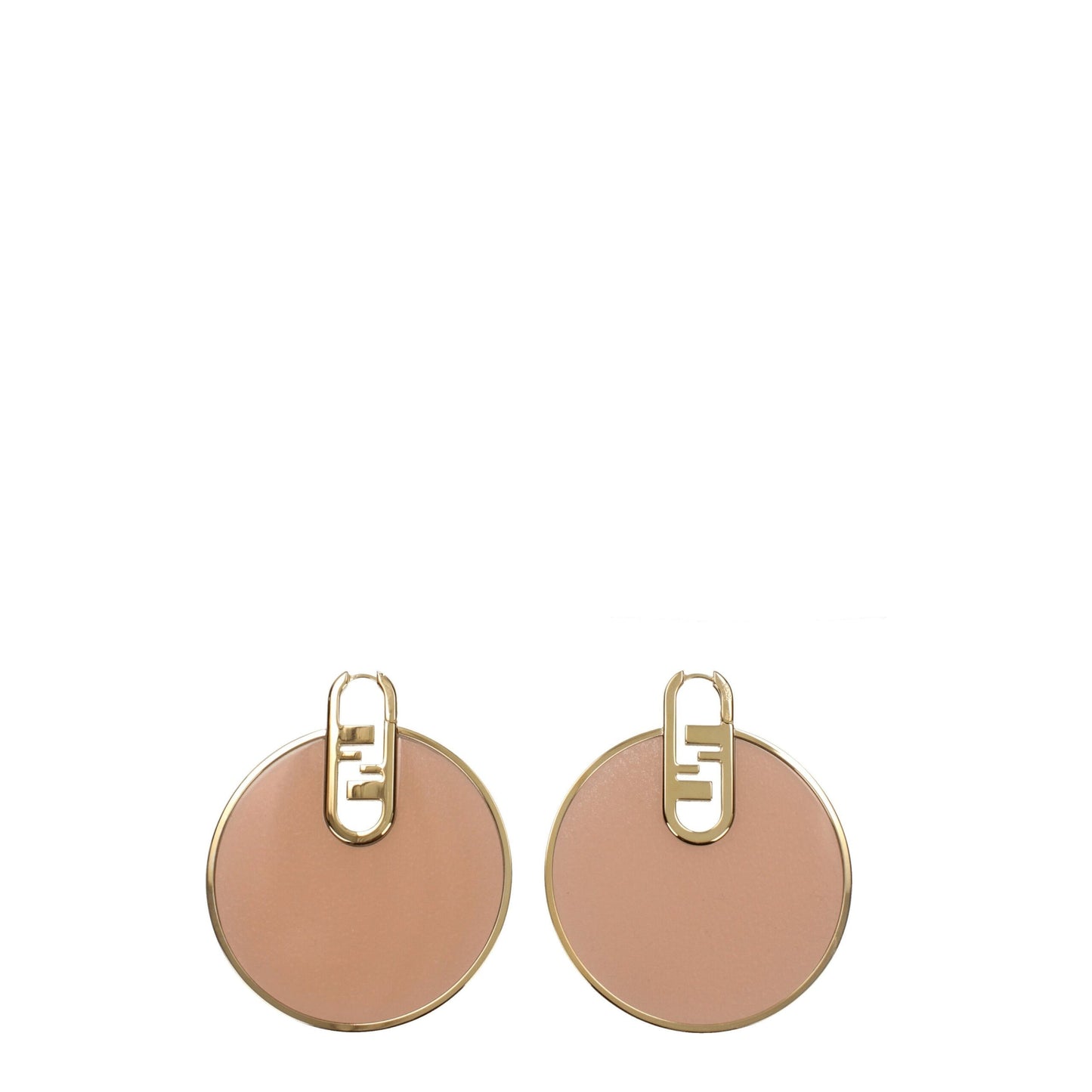 Fendi Pink Plexiglass Earrings