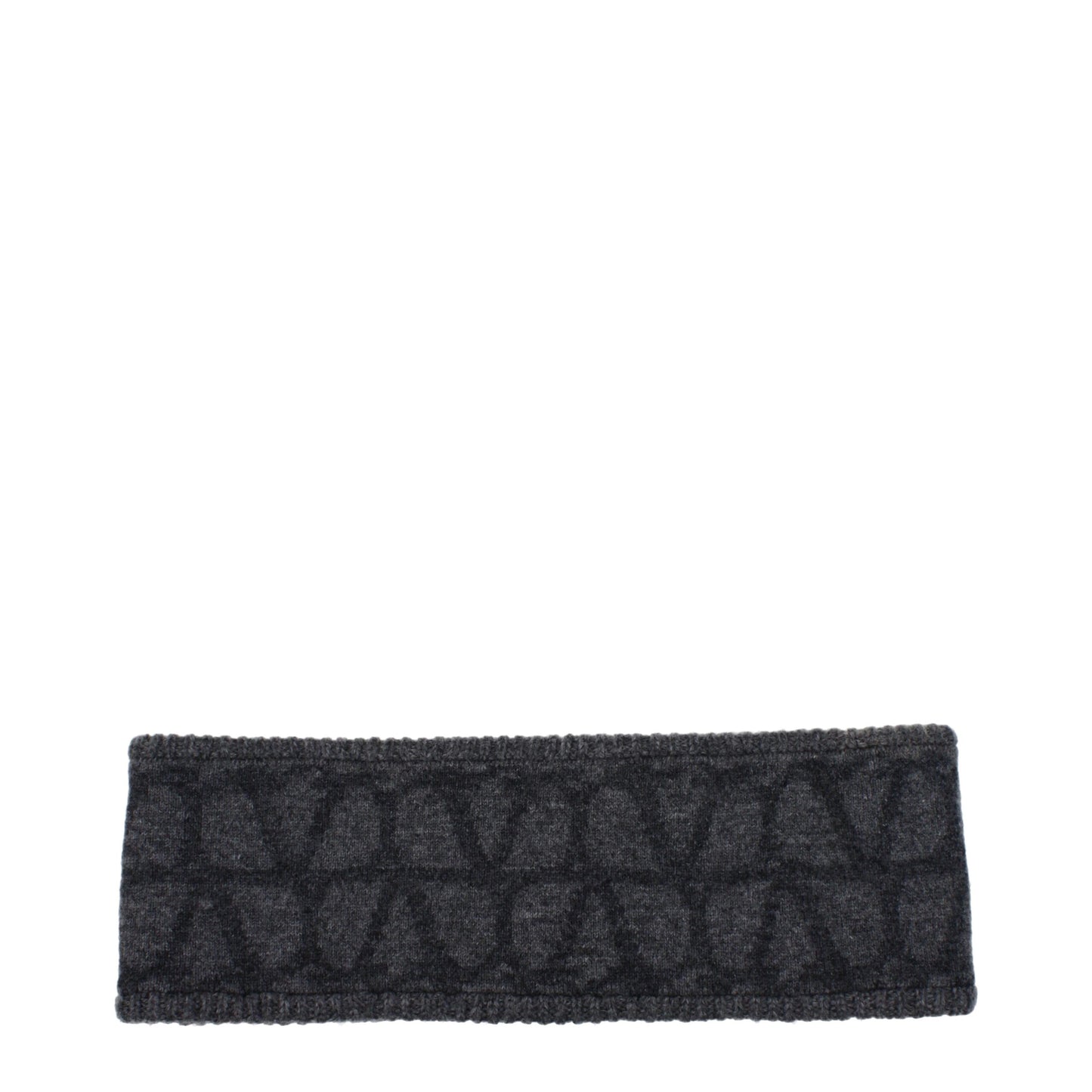 Valentino Garavani Gray Wool Headband