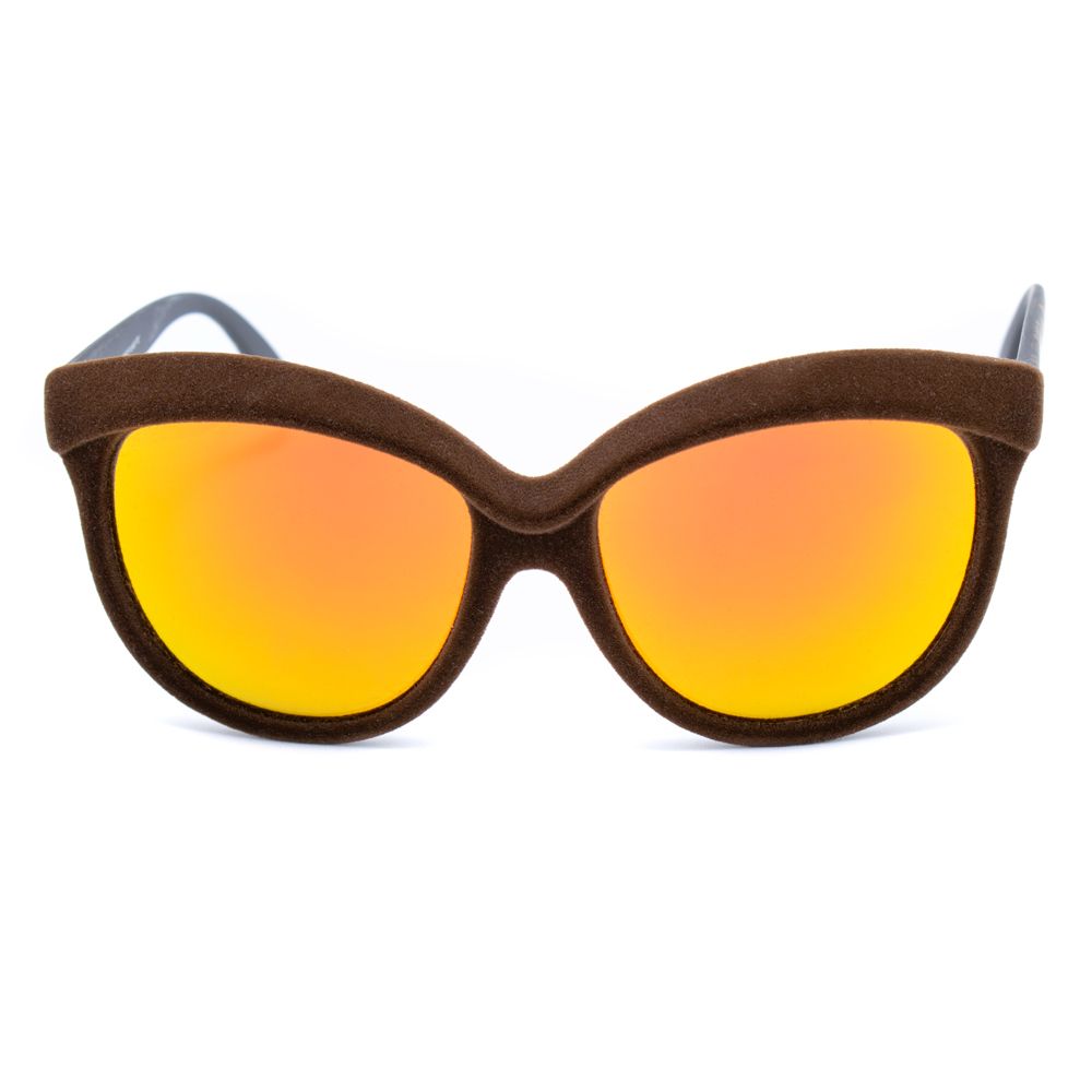 Italia Independent Brown Acetate Sunglasses
