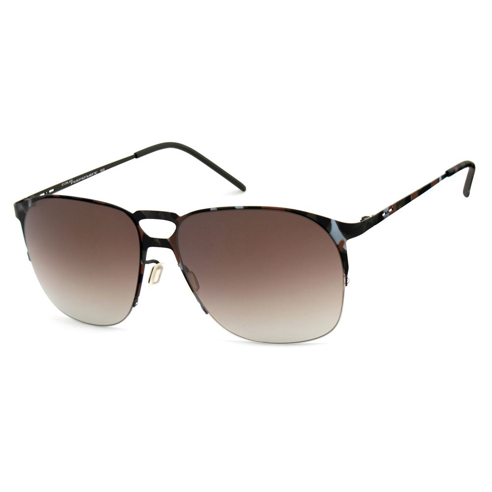 Italia Independent Brown Metal Sunglasses