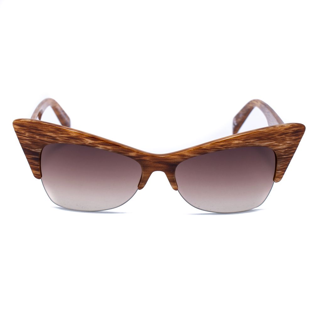Italia Independent Brown Acetate Sunglasses