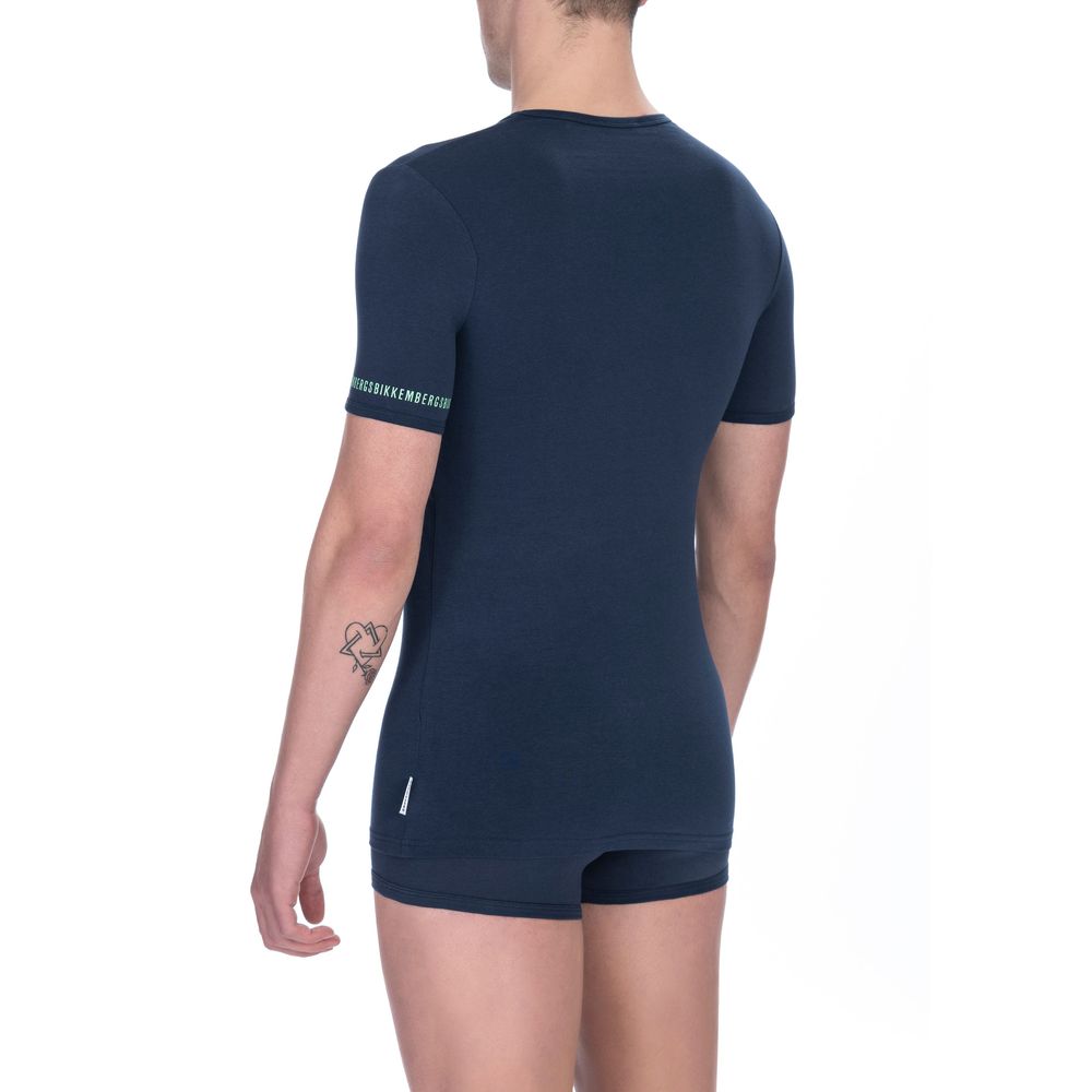 Bikkembergs Black Cotton T-Shirt