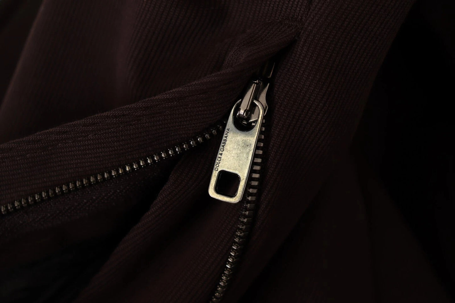 Dolce & Gabbana Bordeaux Cotton Stretch Skinny Trouser