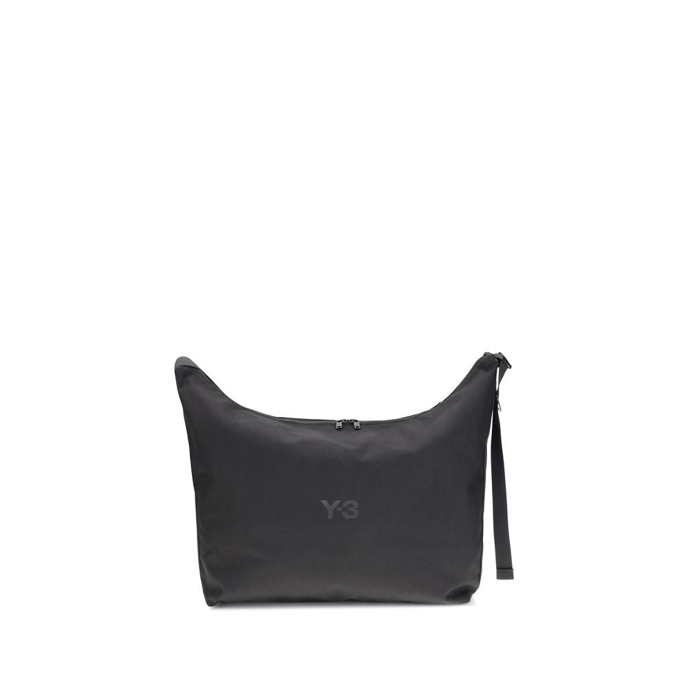 Y-3 Black Polyamide Shoulder Bag