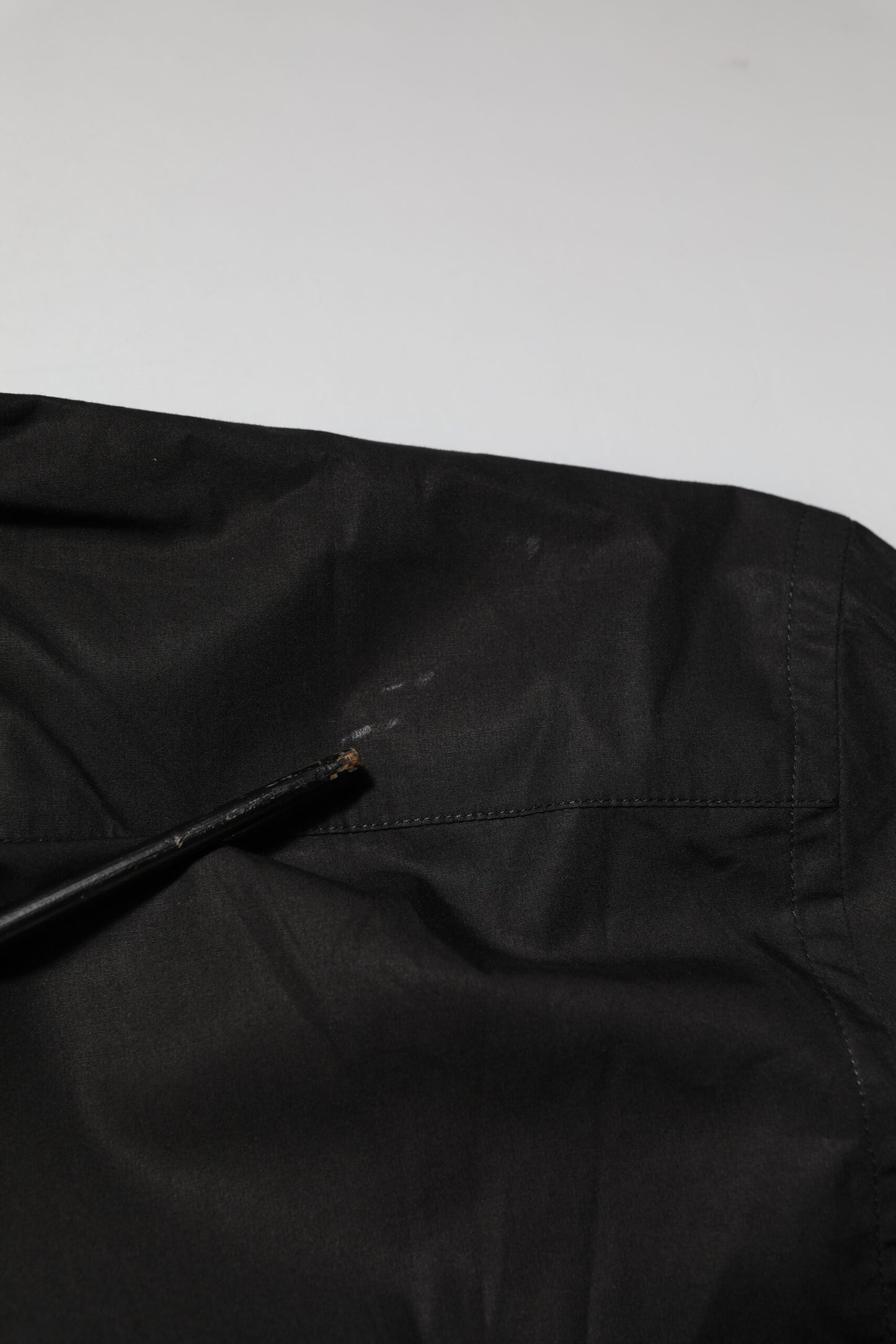 Dolce & Gabbana Black Cotton Star Sequin Dress Formal Men Shirt