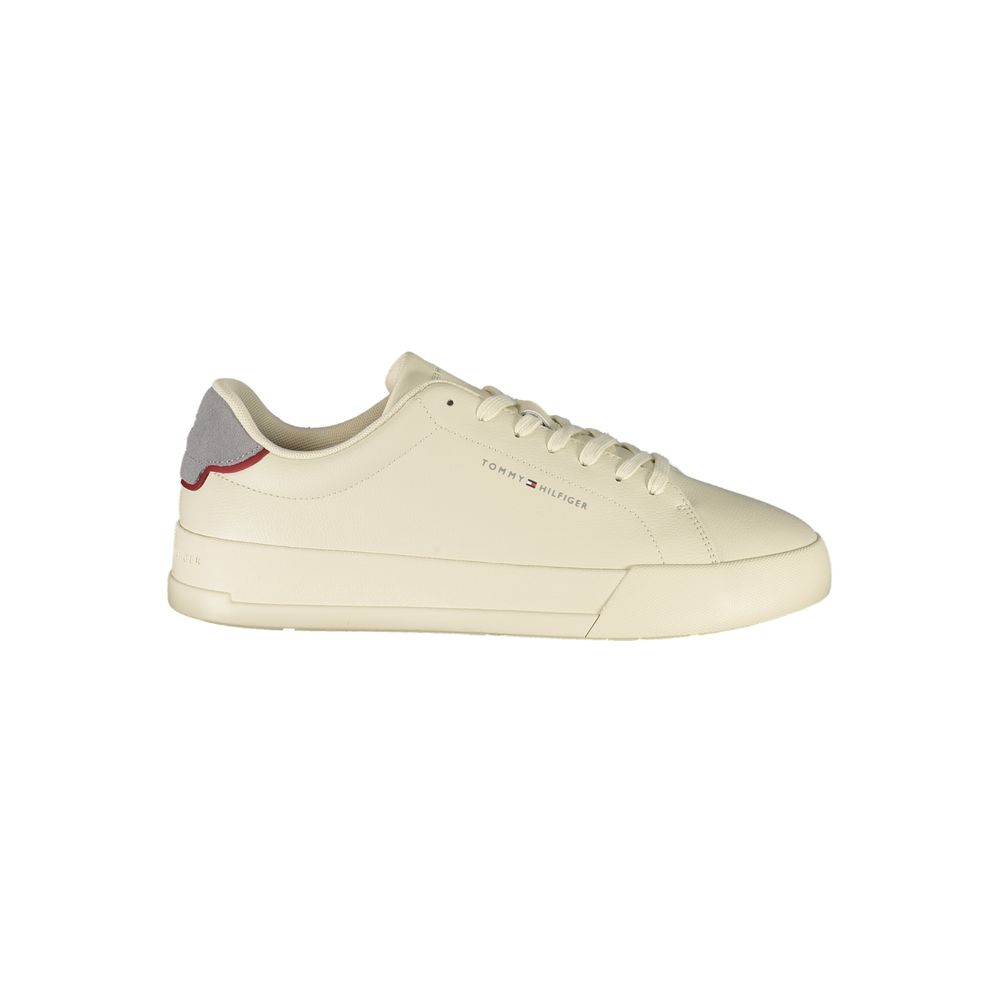 Tommy Hilfiger Beige Polyester Sneaker