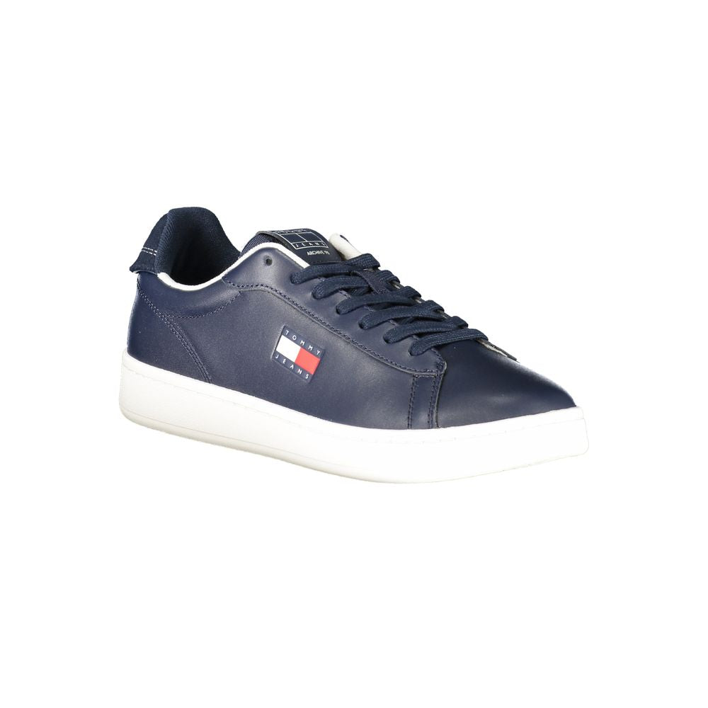 Tommy Hilfiger Blue Polyester Sneaker