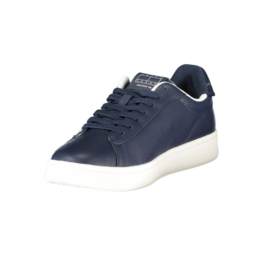 Tommy Hilfiger Blue Polyester Sneaker