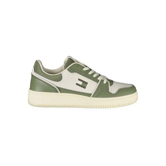 Tommy Hilfiger Green Polyester Sneaker