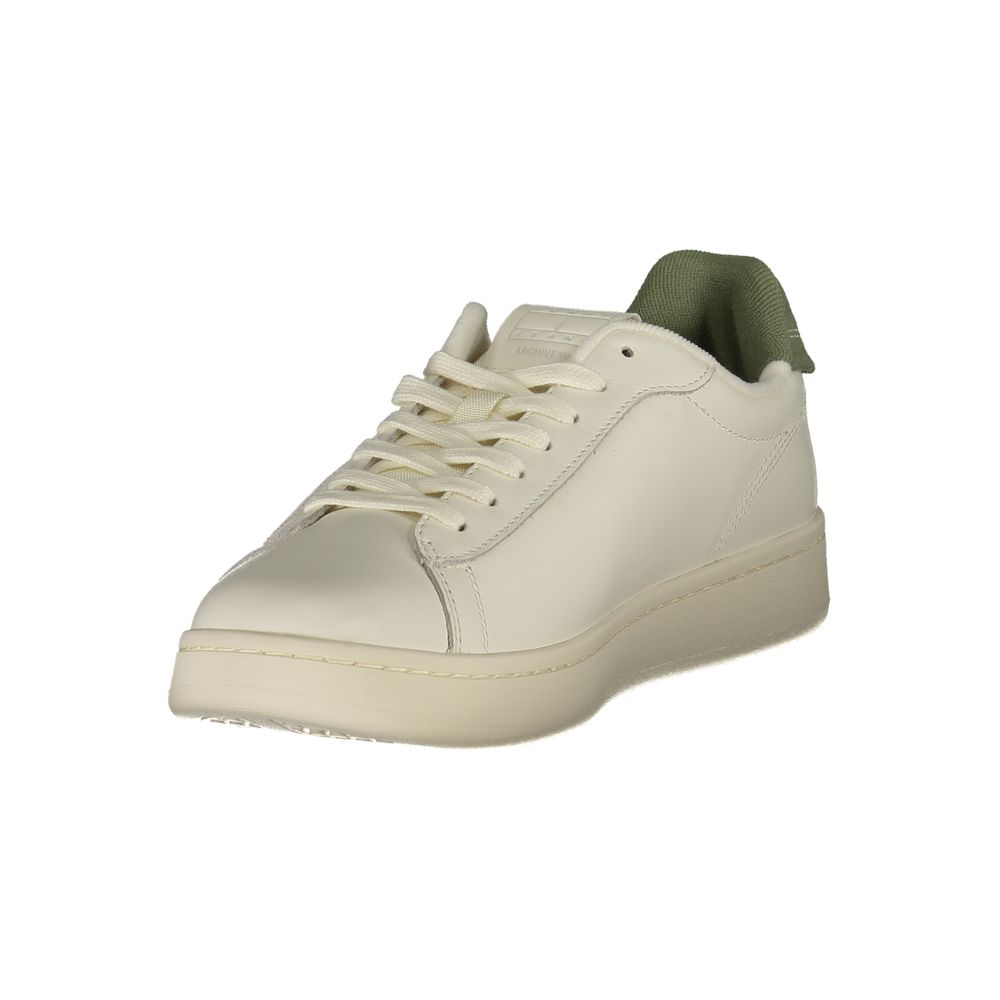 Tommy Hilfiger White Polyester Sneaker