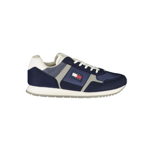 Tommy Hilfiger Blue Polyester Sneaker