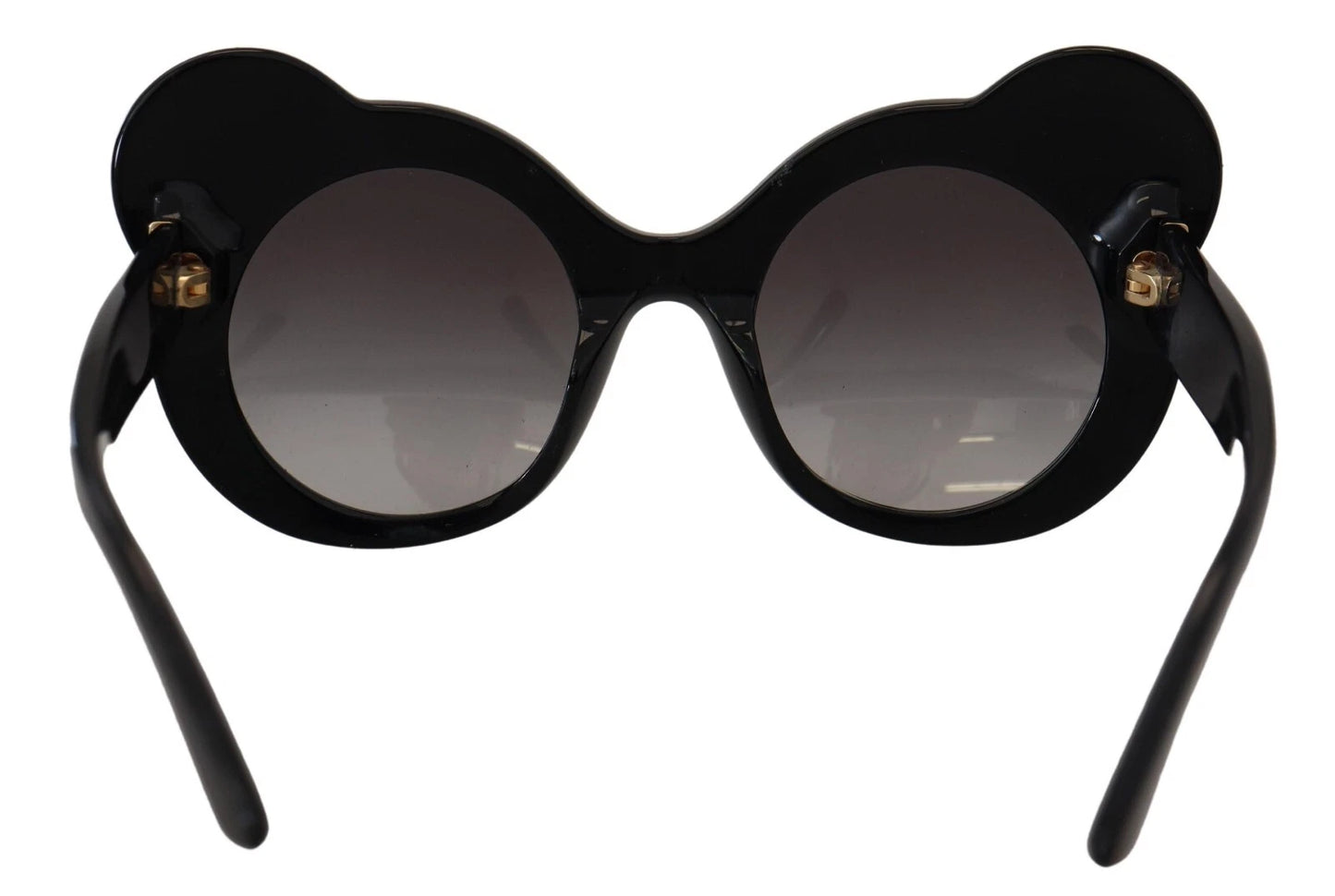 Dolce & Gabbana DG4325BM White Black Acetate Crystal Shades Sunglasses