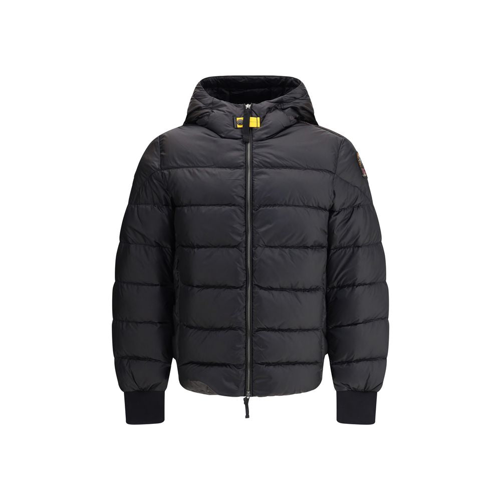 Parajumpers Black Polyamide Coat