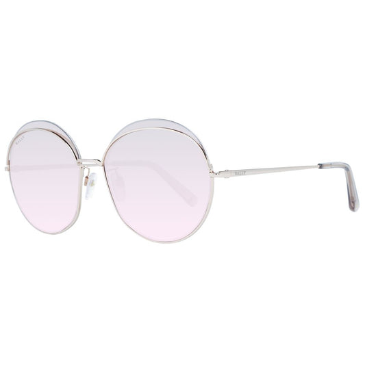 Bally Rose Gold Metal Sunglasses
