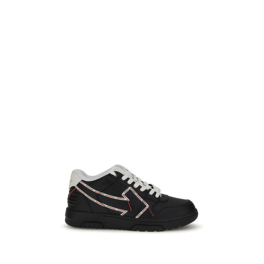 Off-White Black Rubber Athletic Sneakers