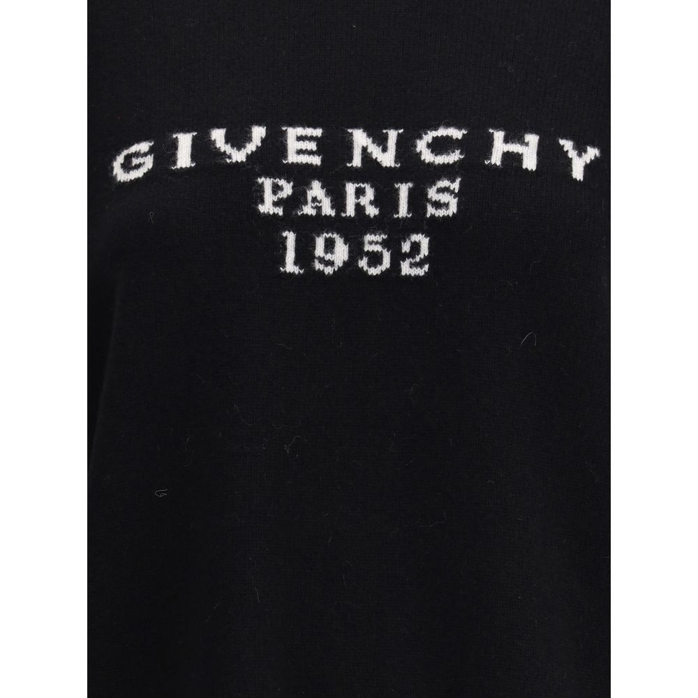 Givenchy Black Wool Sweatshirt
