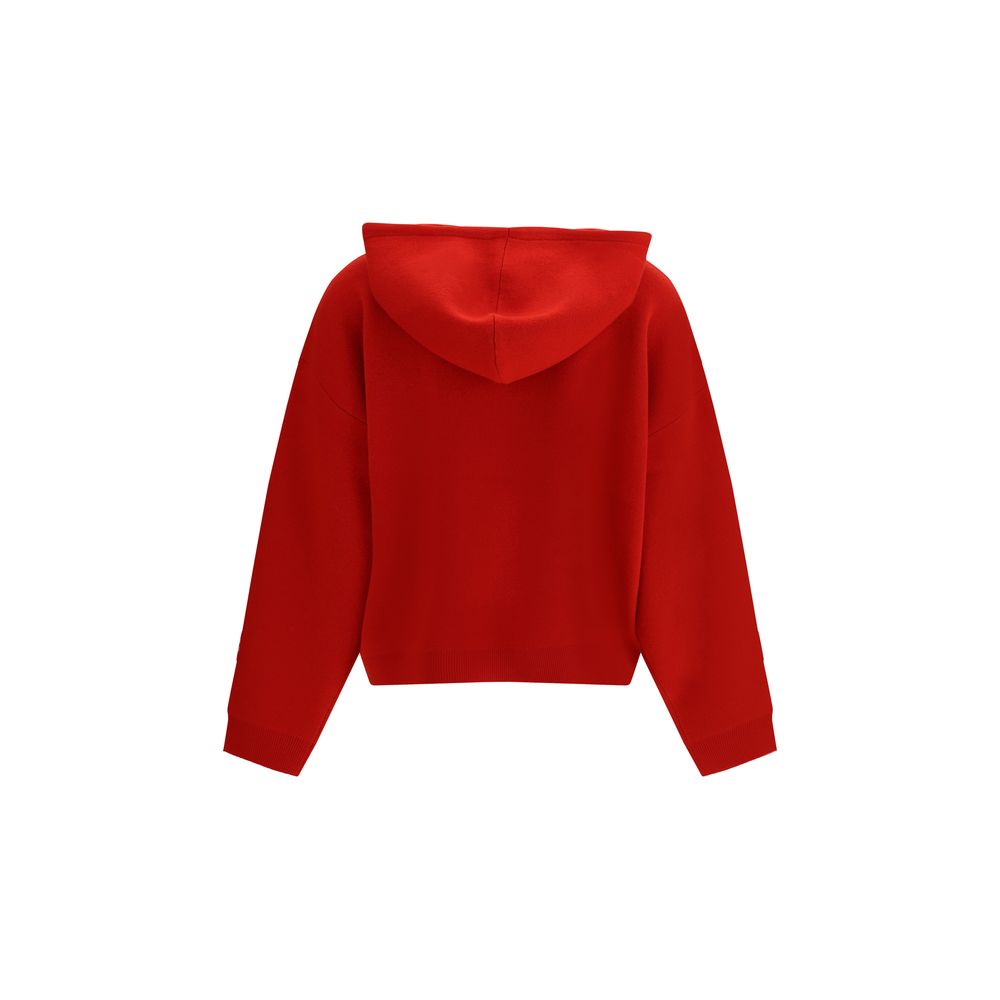 Tory Burch Red Wool Sweatshirt