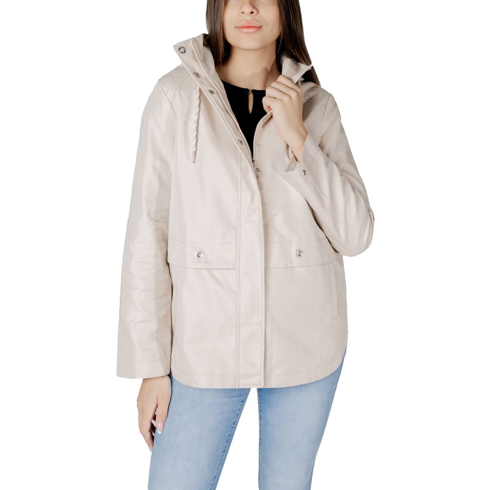 Street One Beige Cotton Parka