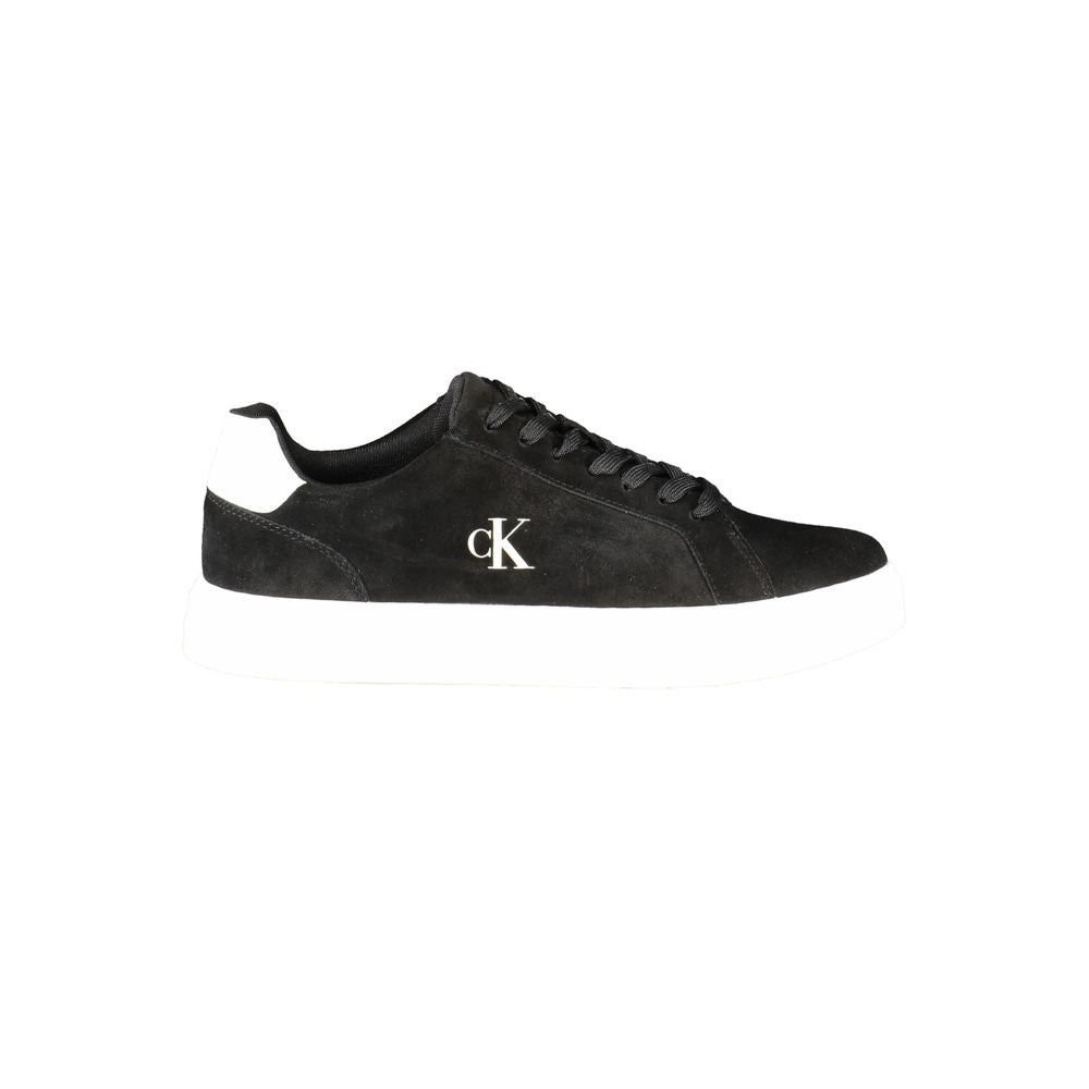 Calvin Klein Black Polyester Sneaker
