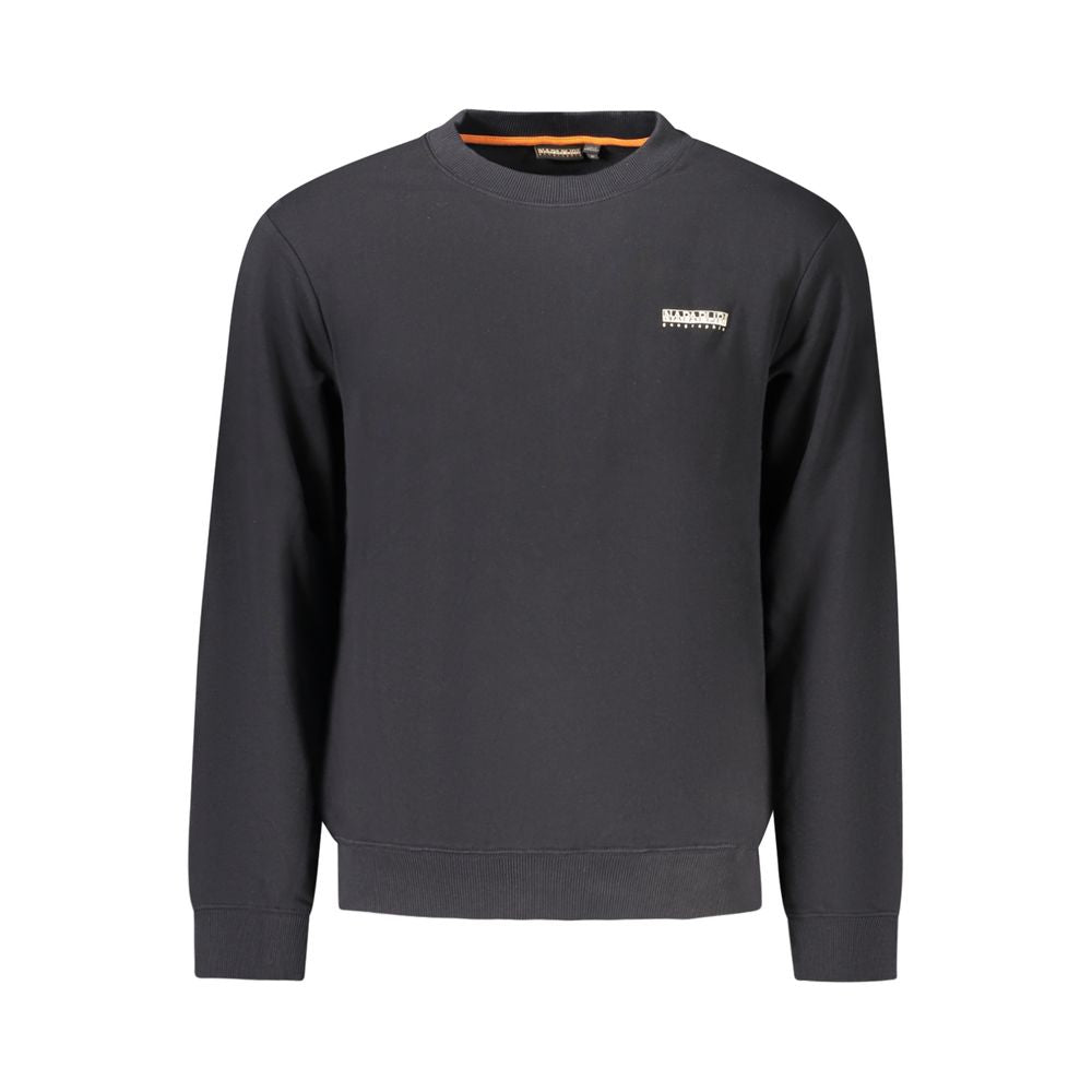 Napapijri Black Cotton Sweatshirt