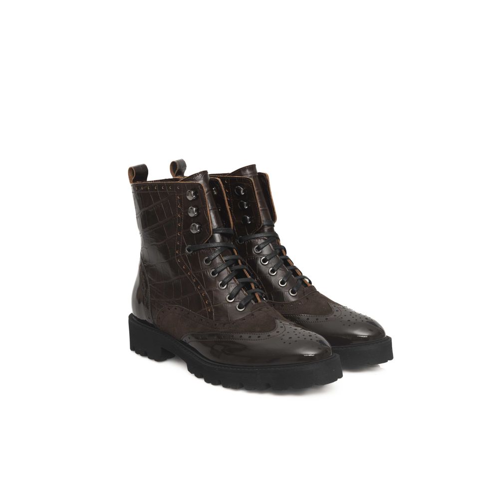 Cerruti 1881 Brown Cowhide Boot