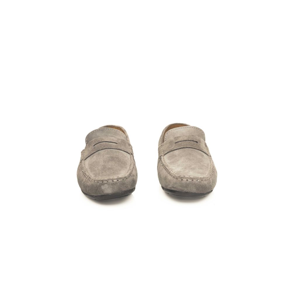 Cerruti 1881 Gray Cowhide Loafer