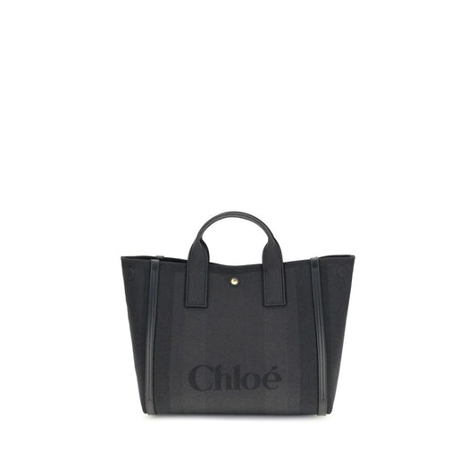 Chloé Black Cotton Handbag