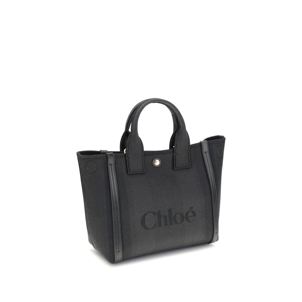 Chloé Black Cotton Handbag