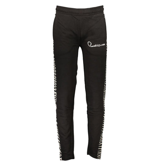Cavalli Class Black Cotton Pant