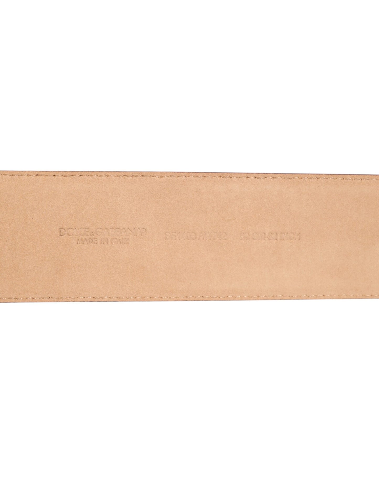 Dolce & Gabbana Burgundy Leather Gold Metal Buckle Women Belt